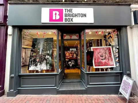 The Brighton Box shopfront, behind the scenes with Mark Staples