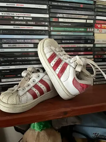 Trainers and CDs, behind the scenes with Mark Staples